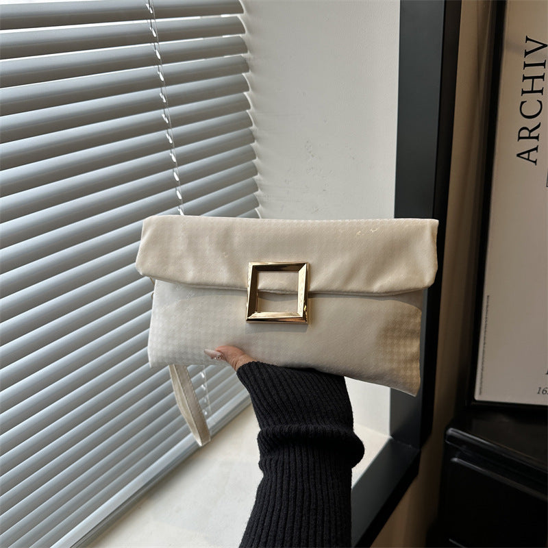 Elegant Textured Clutch Bag
