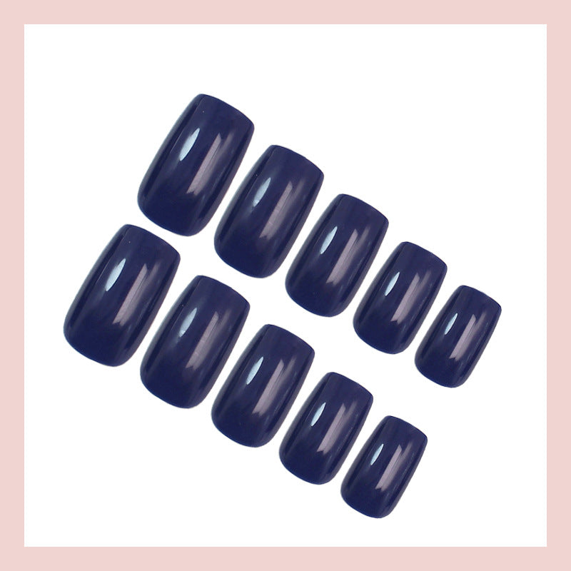 Acrylic nail set with luxurious high-gloss finish and elegant shape Kalsten
