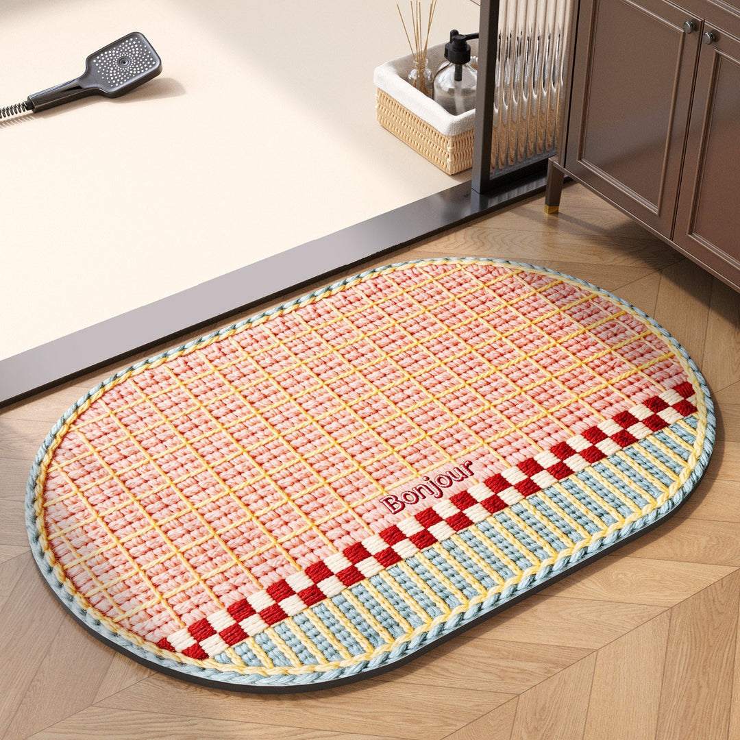 Decorative Woven Area Mat