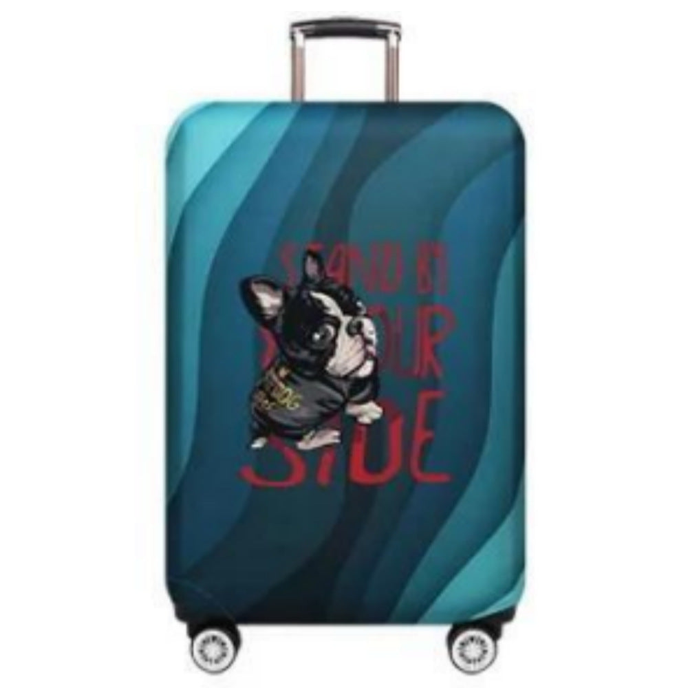 Ladies Hard Shell Suitcase with Playful Animal Design Kalsten
