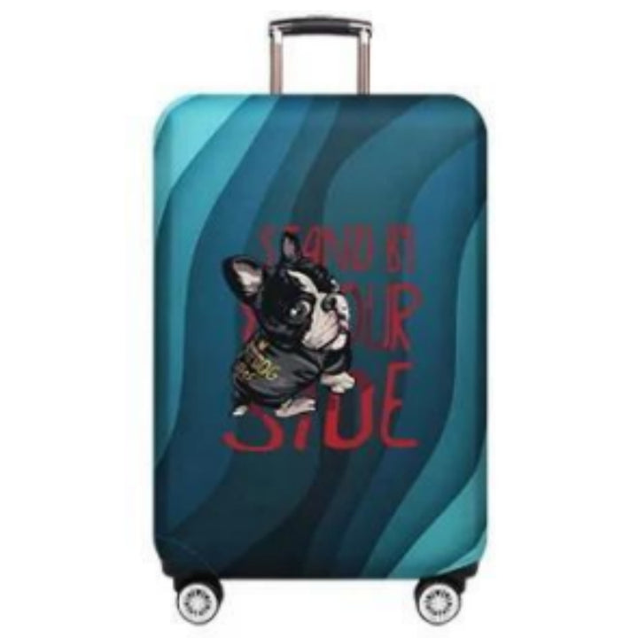 Ladies Hard Shell Suitcase with Playful Animal Design Kalsten