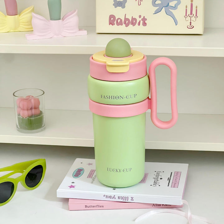 Ladies Multifunctional Insulated Bottle with Unique Lid Kalsten
