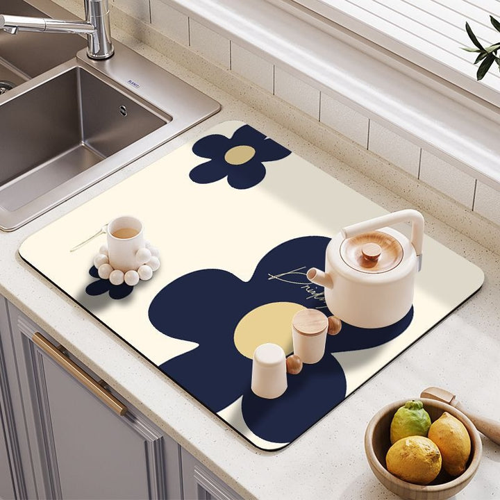Decorative Eco-Friendly Kitchen Counter Mat