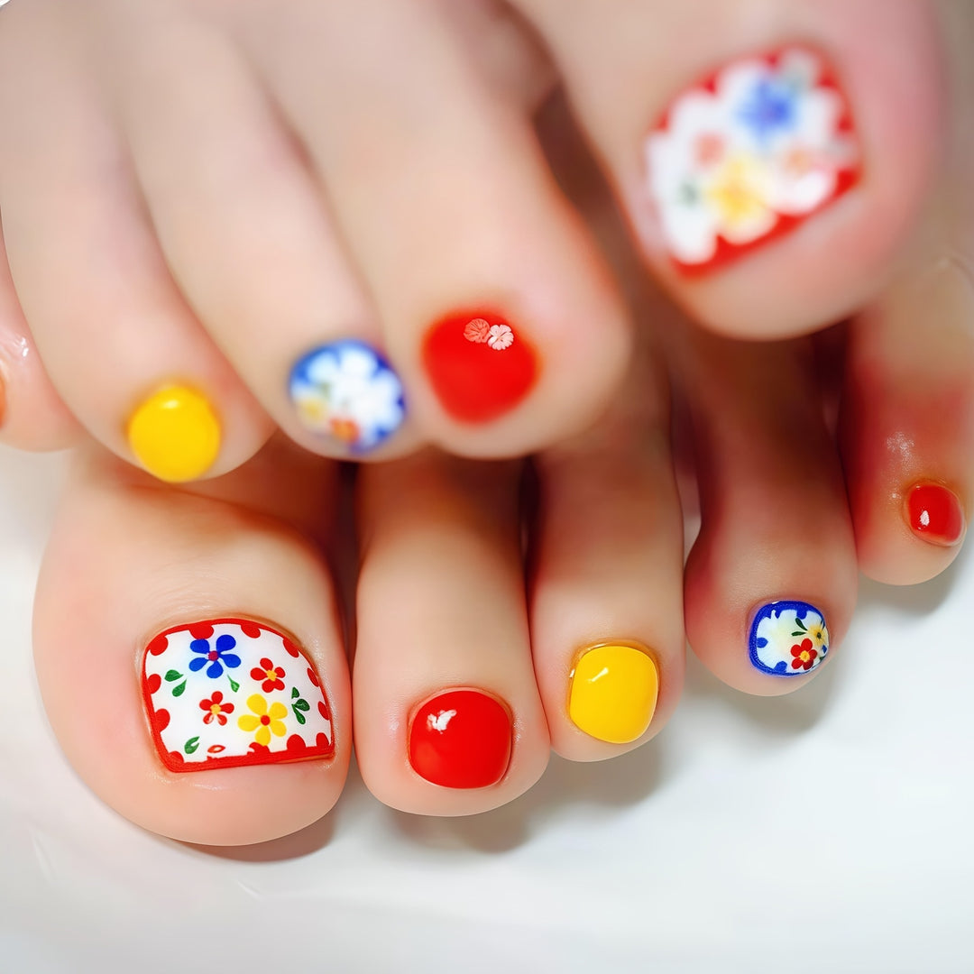 Artificial nails for elegant foot care Kalsten
