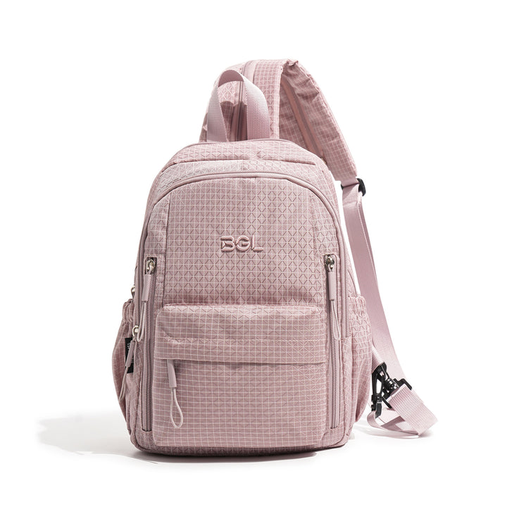 Textured Multi-Pocket Backpack Kalsten