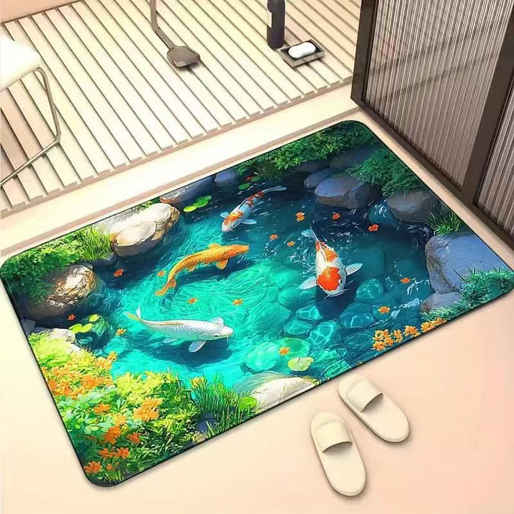 Abstract Floor Mat