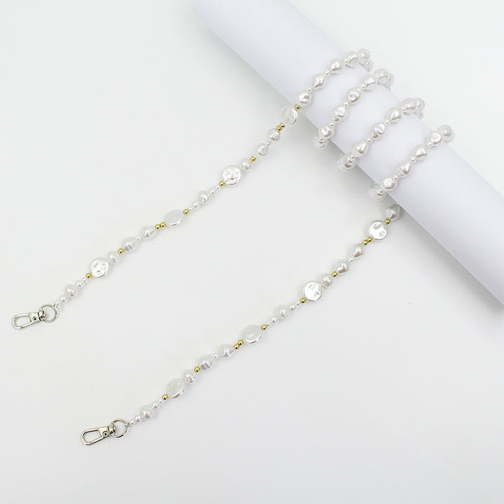 Pearl-Embellished Eyewear Chain Kalsten