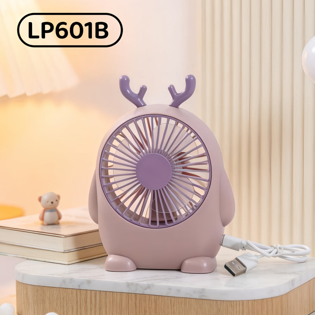 Women's Compact Table Fan with Animal Design Kalsten