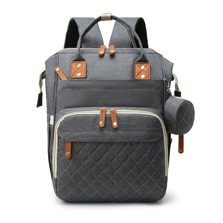 Quilted Multi-Functional Diaper Backpack Kalsten