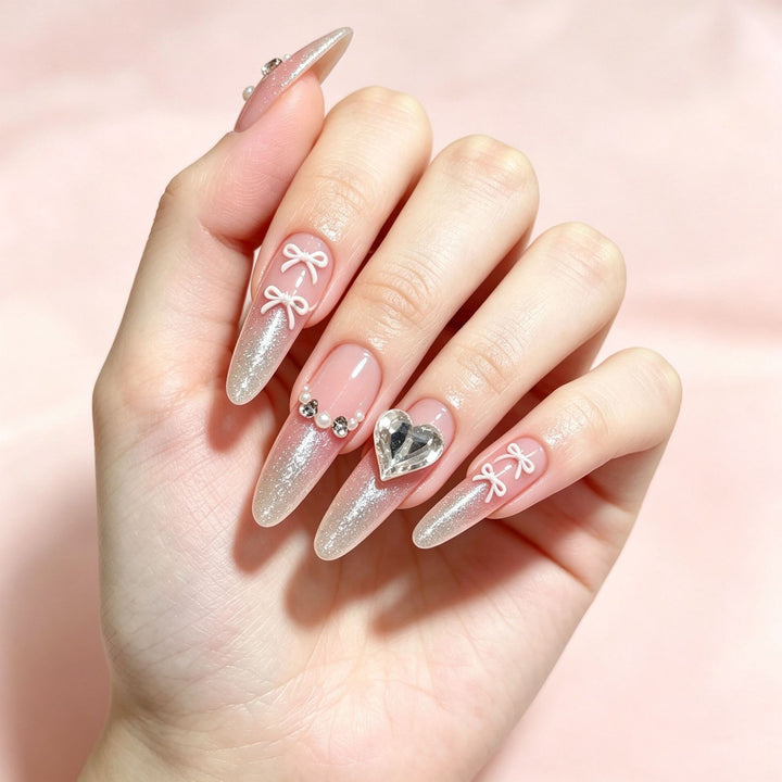 Decorative Rhinestone Nail Art Tips Kalsten