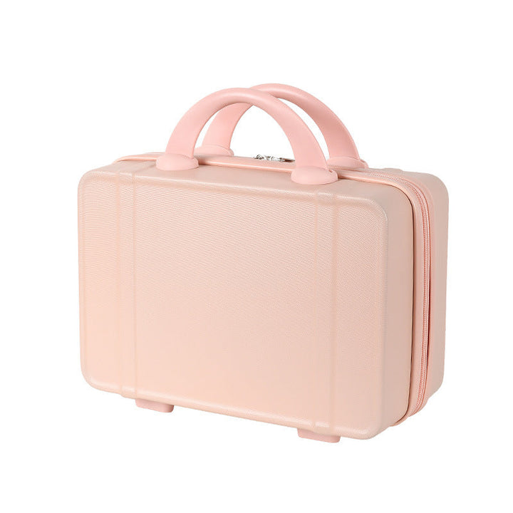 compact hard-shell cosmetic and travel vanity case with dual top handles Kalsten
