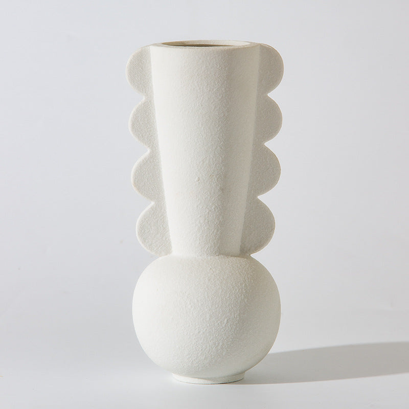 Artistic Textured Ceramic Vase