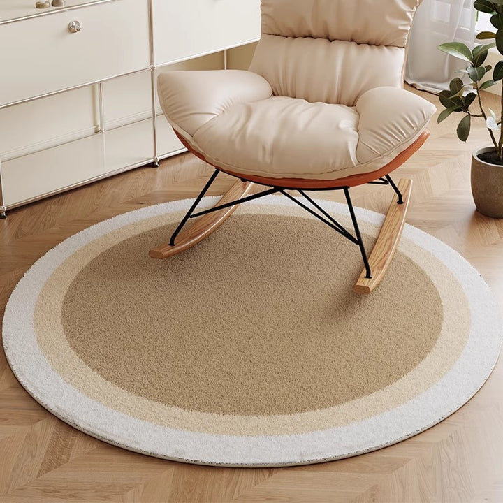 Round Decorative Area Rug for Home Decor