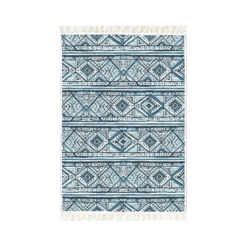Decorative Geometric Pattern Area Rug Kalsten