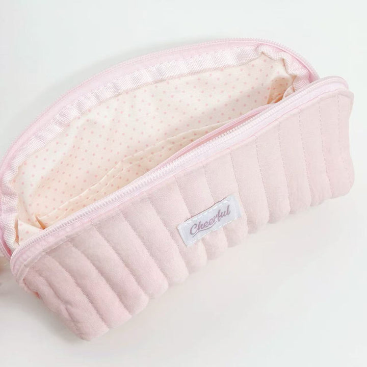 Multi-Compartment Plush Storage Pouch
