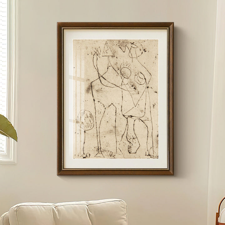 Abstract Line Art Framed Print