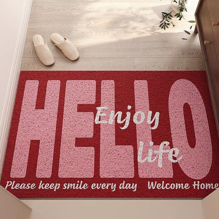 Stylish Welcome Doormat for Home Entrance