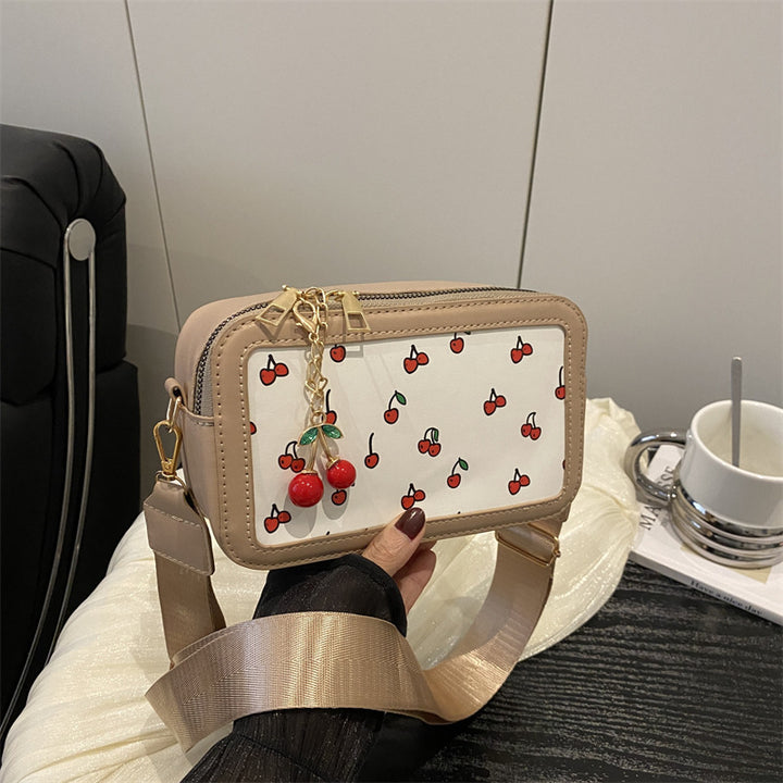 Fun Cherry Print Crossbody Bag Kalsten