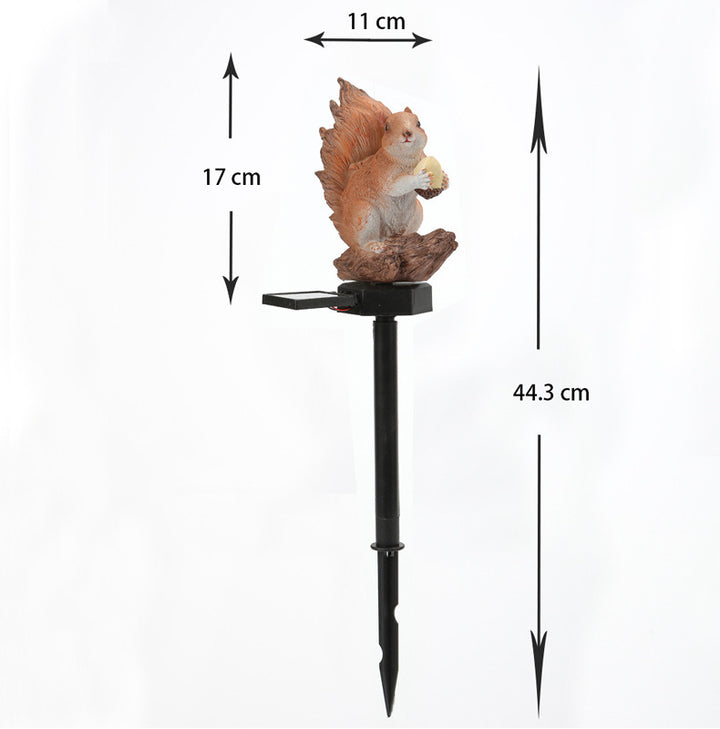 Realistic Solar-Powered Predator Owl Garden Stake With Motion Sensor Kalsten
