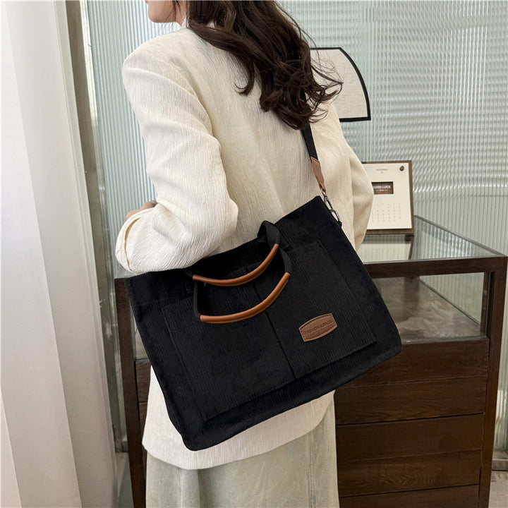 Versatile Corduroy Utility Tote Kalsten