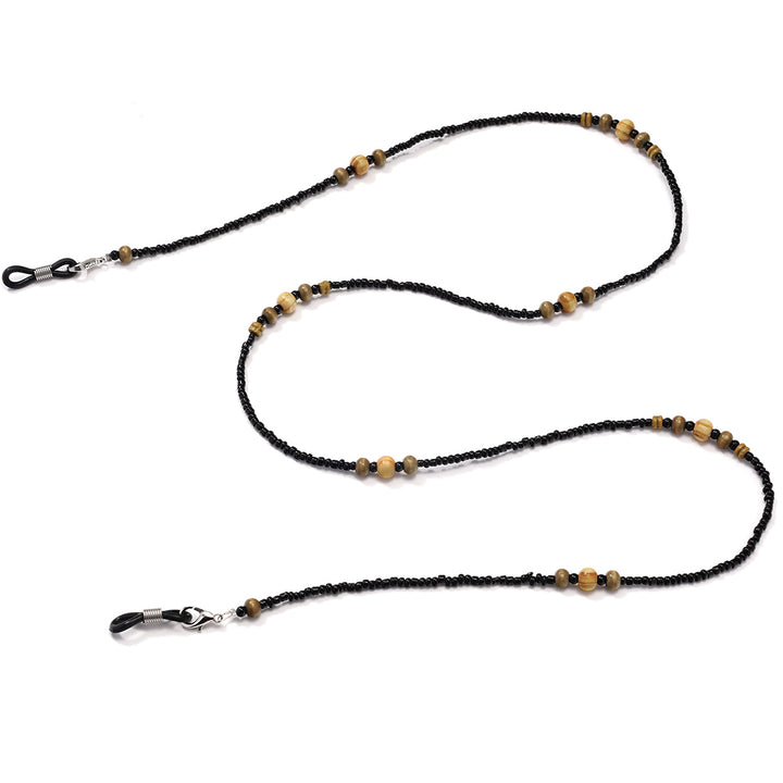Handmade Wooden Beaded Eyewear Chain kalsten
