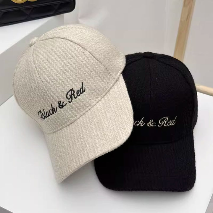Women's Embroidered Casual Knit Baseball Cap Kalsten