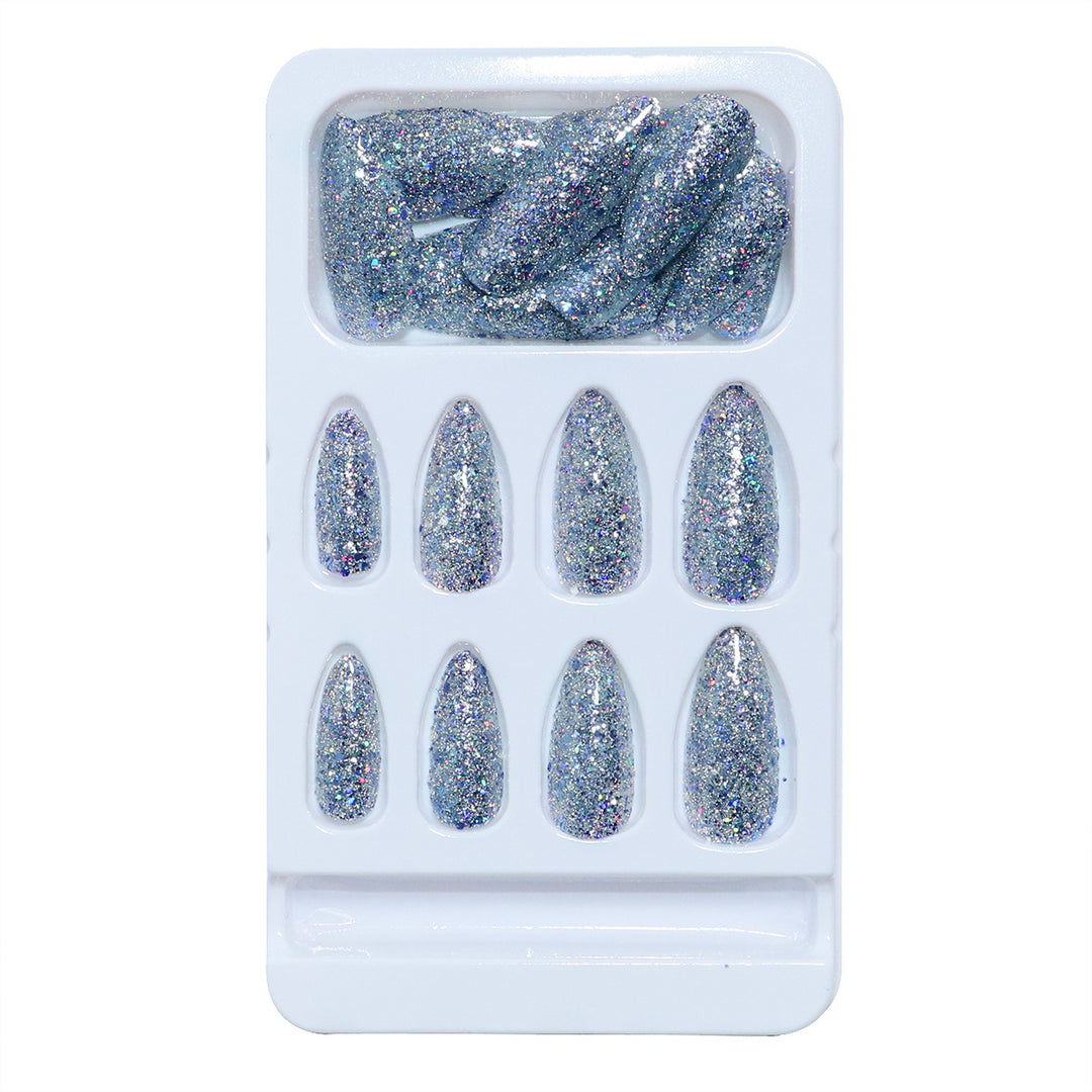 Glittering Stiletto Press-On Nail Set Kalsten