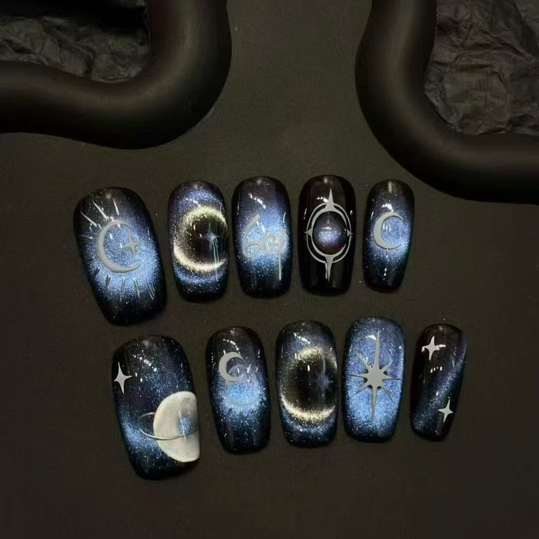 Celestial-Themed Nail Art Collection Kalsten