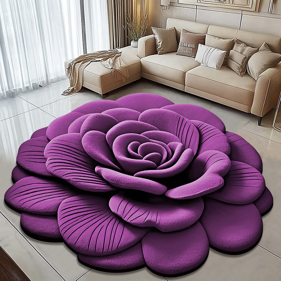Floral Shaped Area Rug Kalsten 1790150776