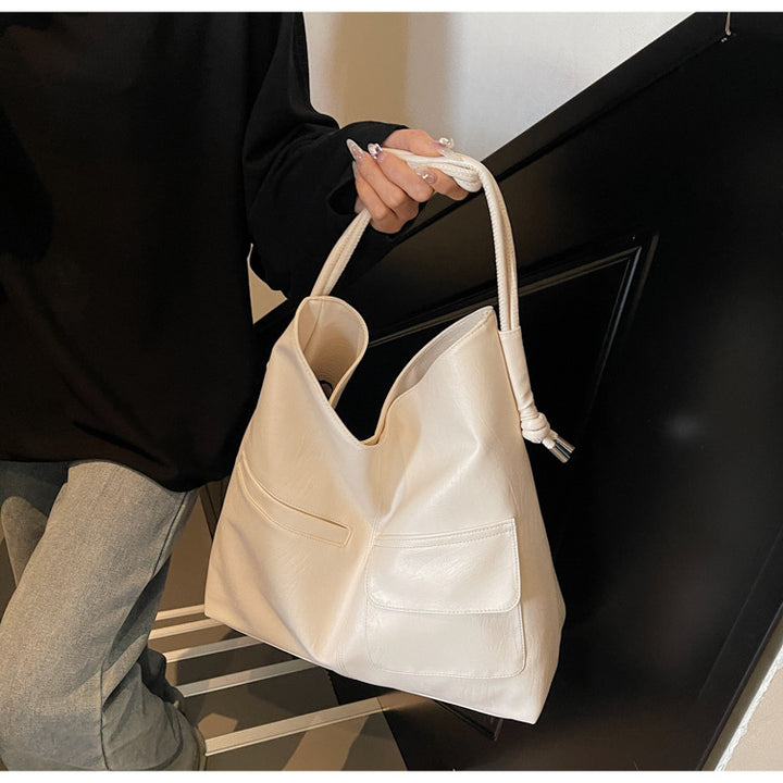 Casual tote bag with practical front pockets Kalsten