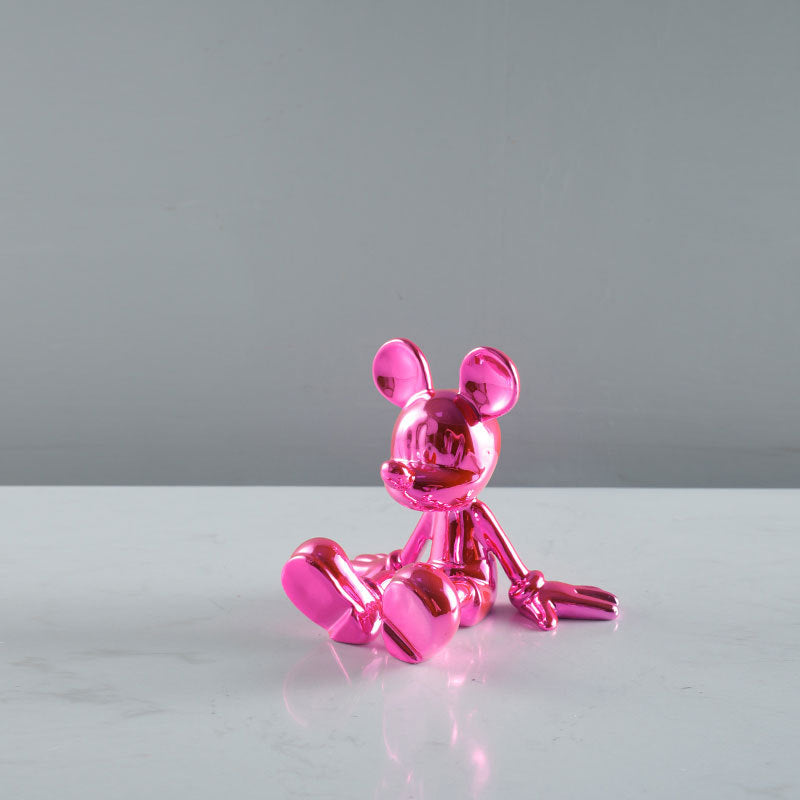 Artistic Chrome Figurine