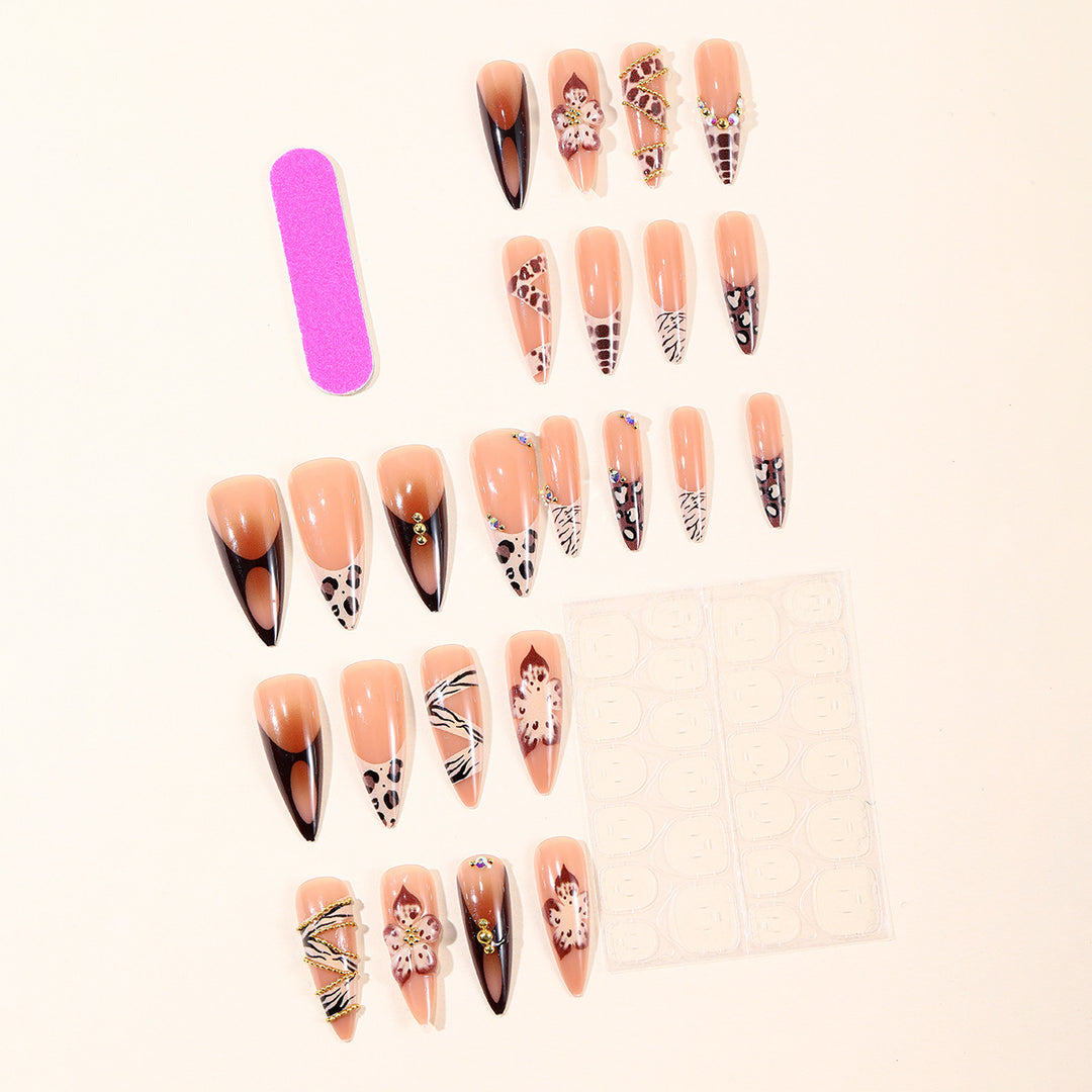 Luxurious Artistic Stiletto Nail Art Kalsten
