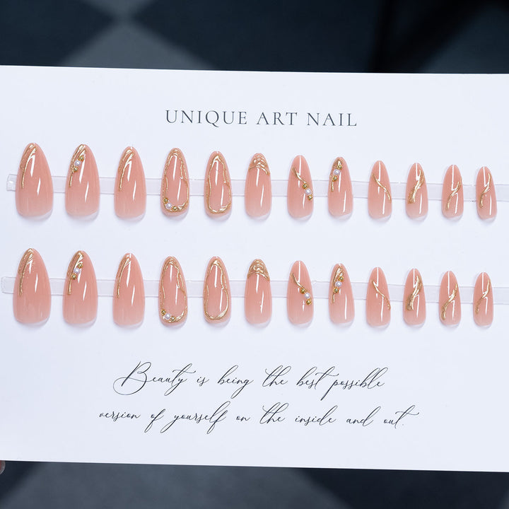 Ornate Stiletto Nail Art