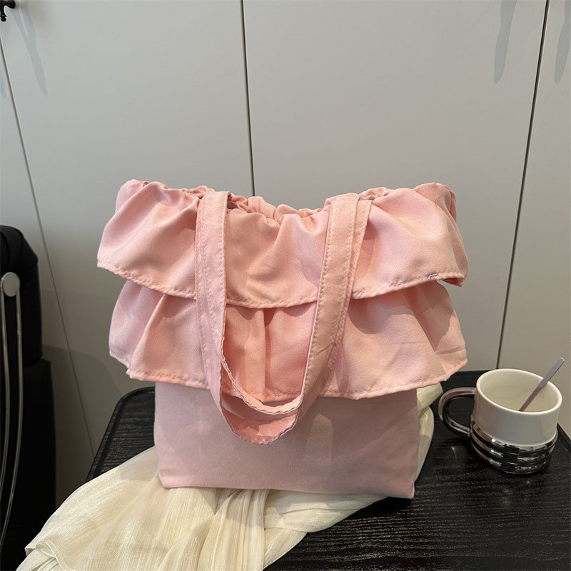 Chic Ruffled Tote Bag Kalsten