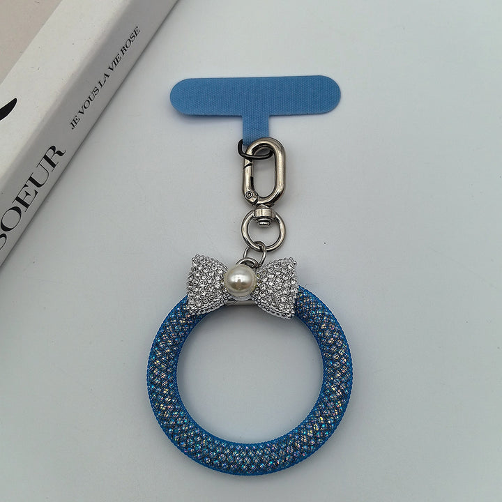 Elegant Rhinestone Bow Keychain Kalsten