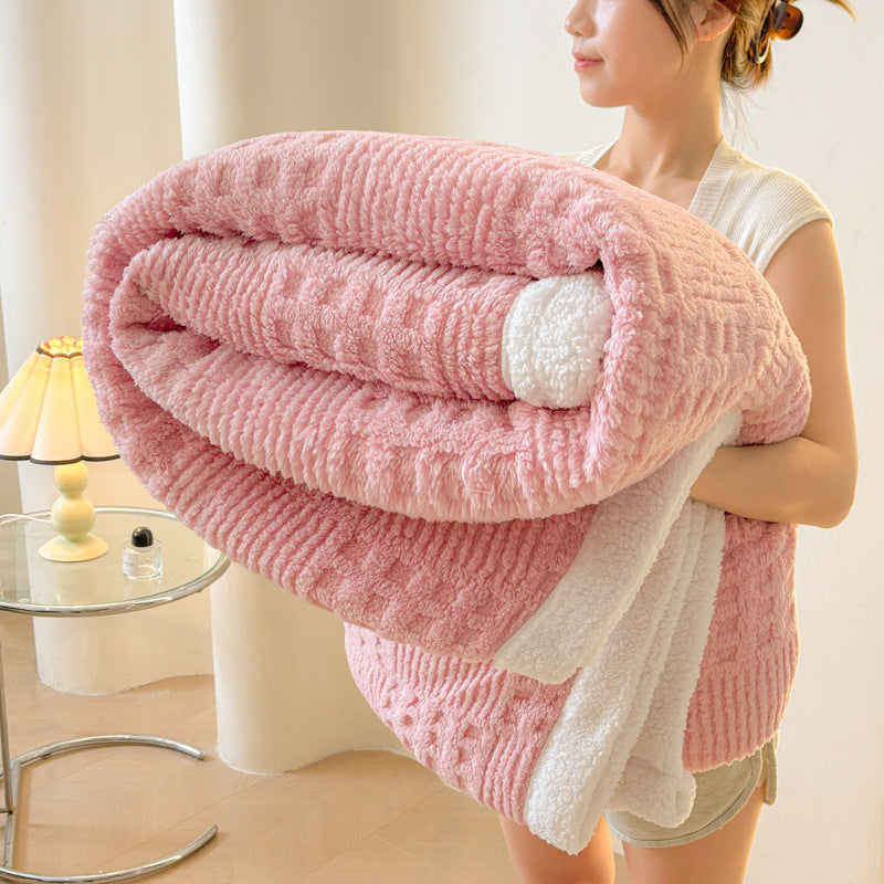 Women's Fluffy Microfiber Blanket