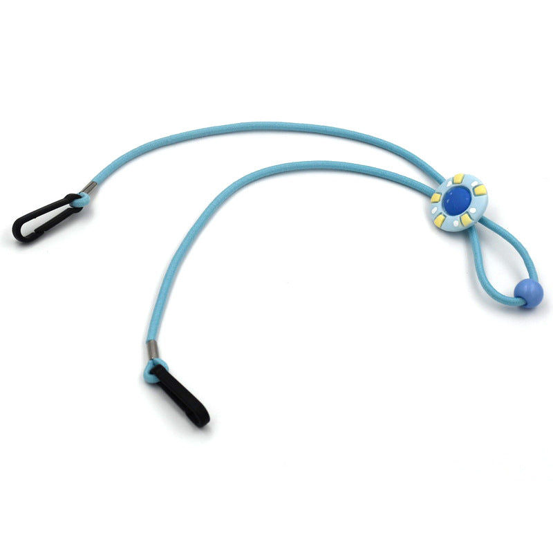 Adjustable Eyewear Retainer with Decorative Bead Kalsten