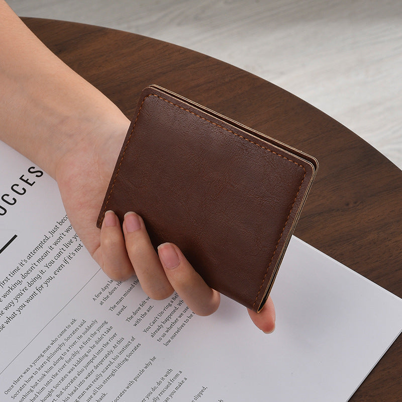 Compact Leather Card Holder Kalsten
