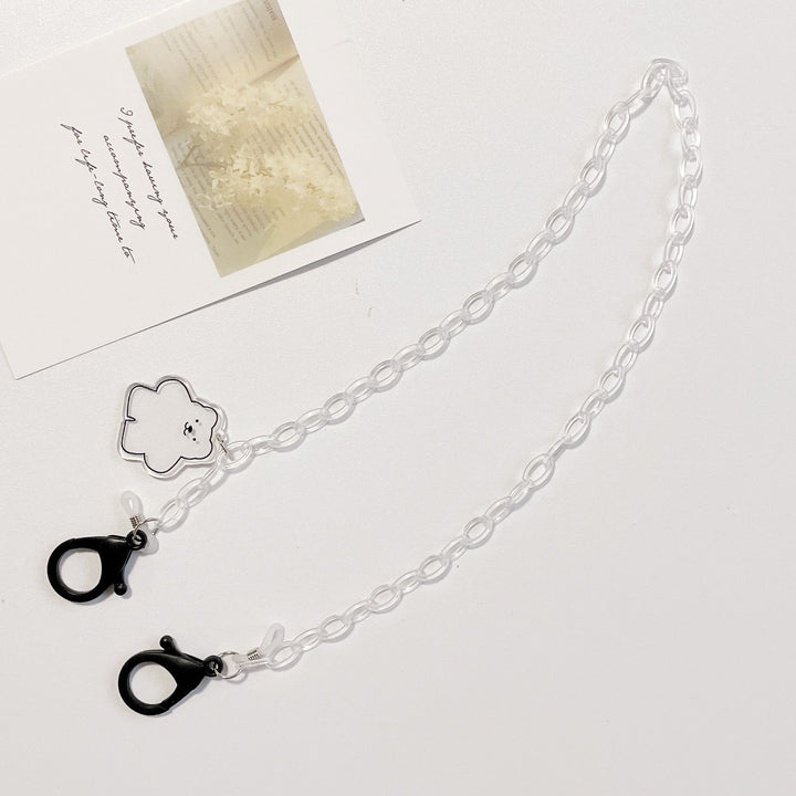 Glasses chain holder with cute bear pendant Kalsten