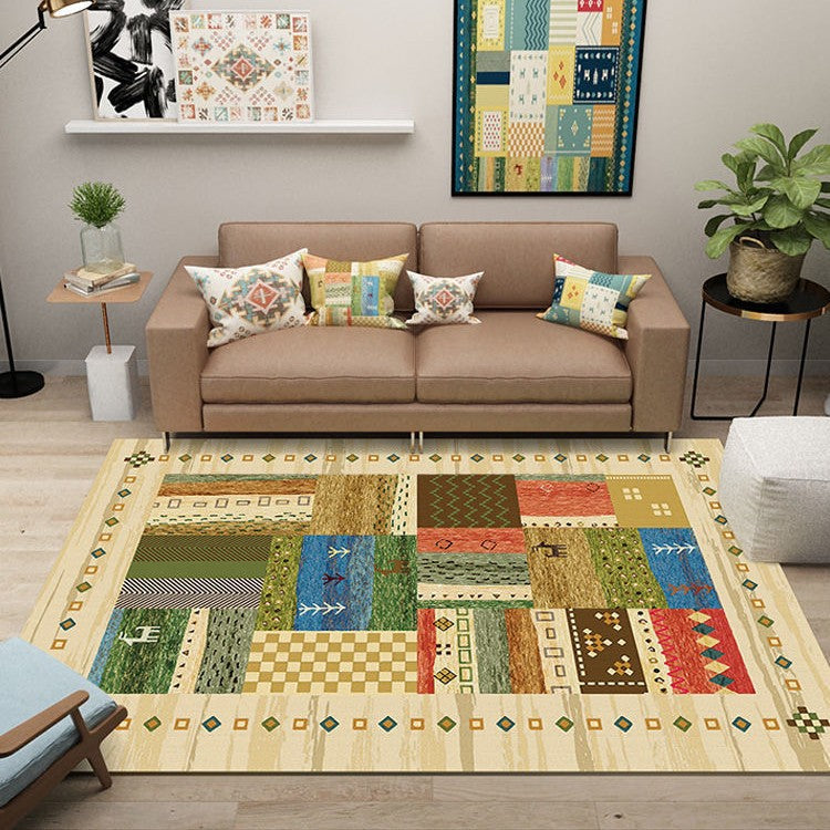 Decorative Patchwork Area Rug Kalsten