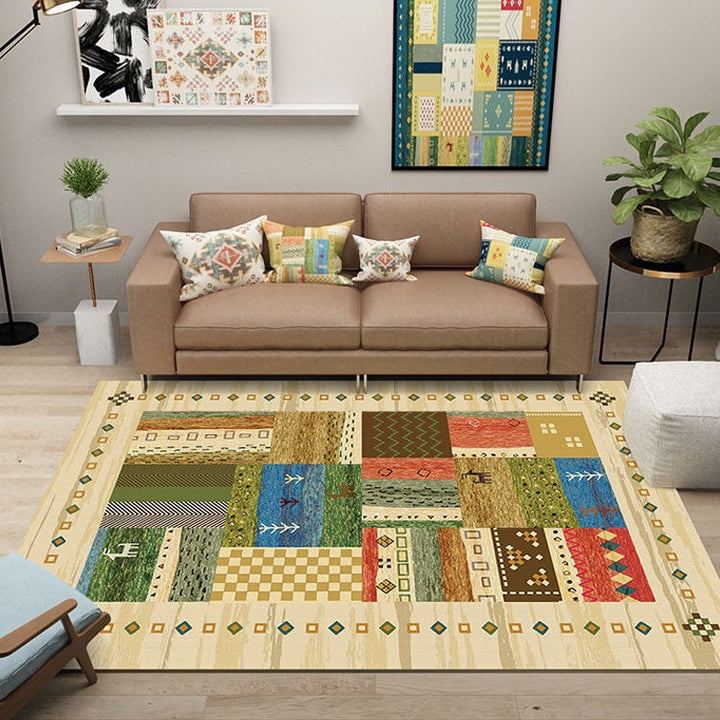 Decorative Patchwork Area Rug Kalsten