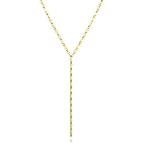 Y-Chain Lariat Necklace Kalsten