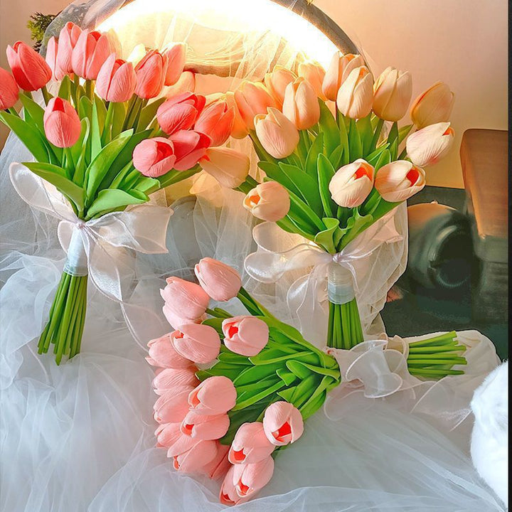 Artificial Tulip Bouquet