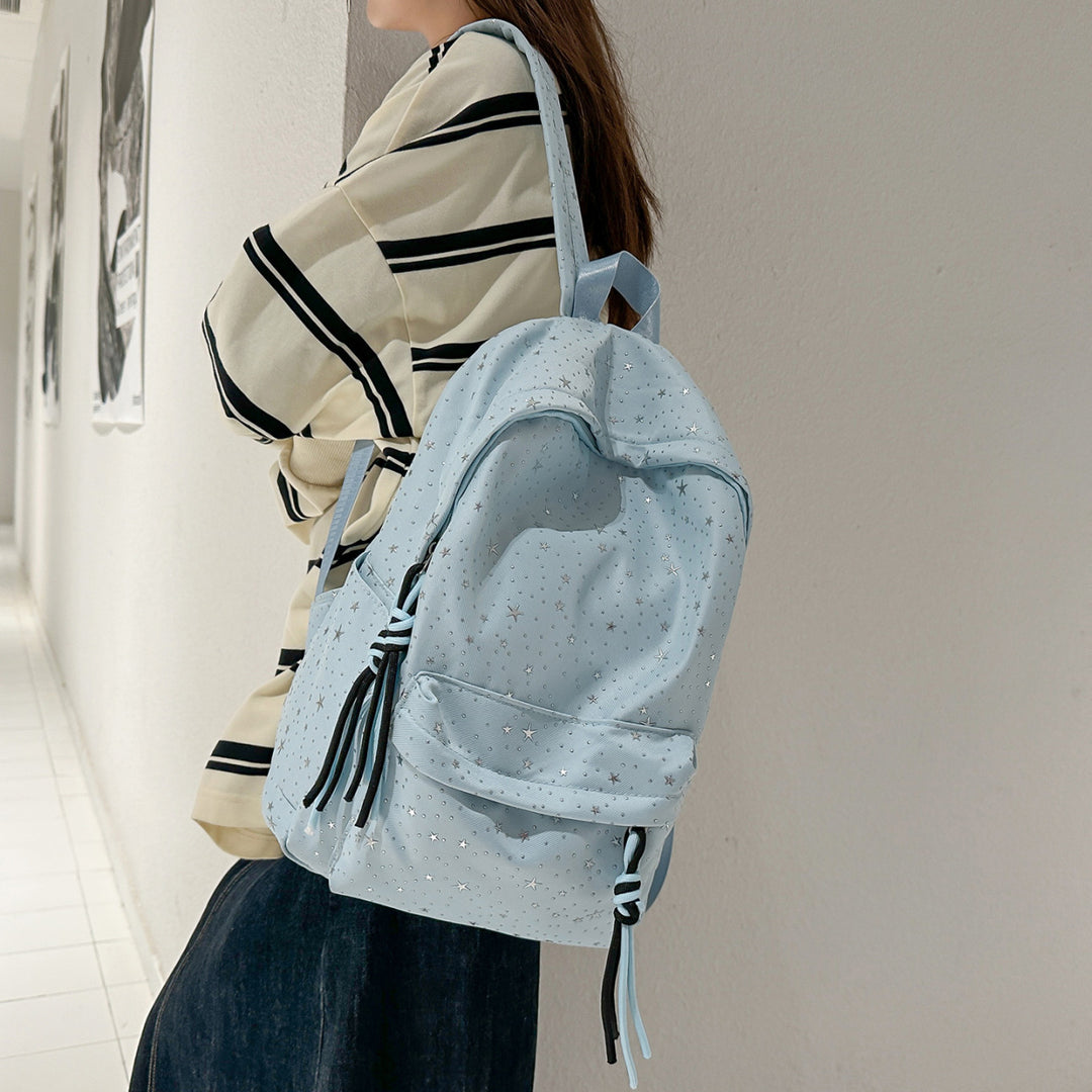 Stylish star motif backpack Kalsten