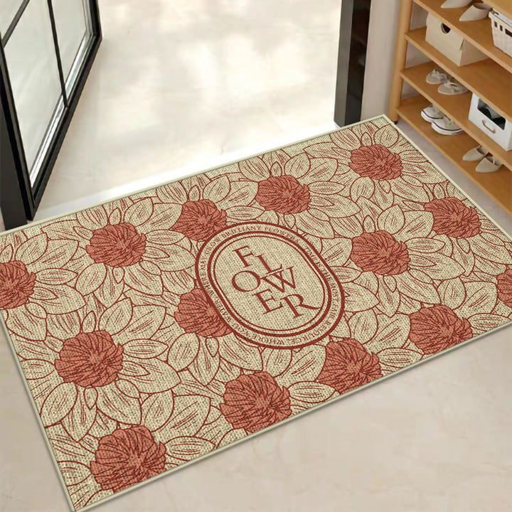 Decorative Star-patterned Bath Mat Kalsten