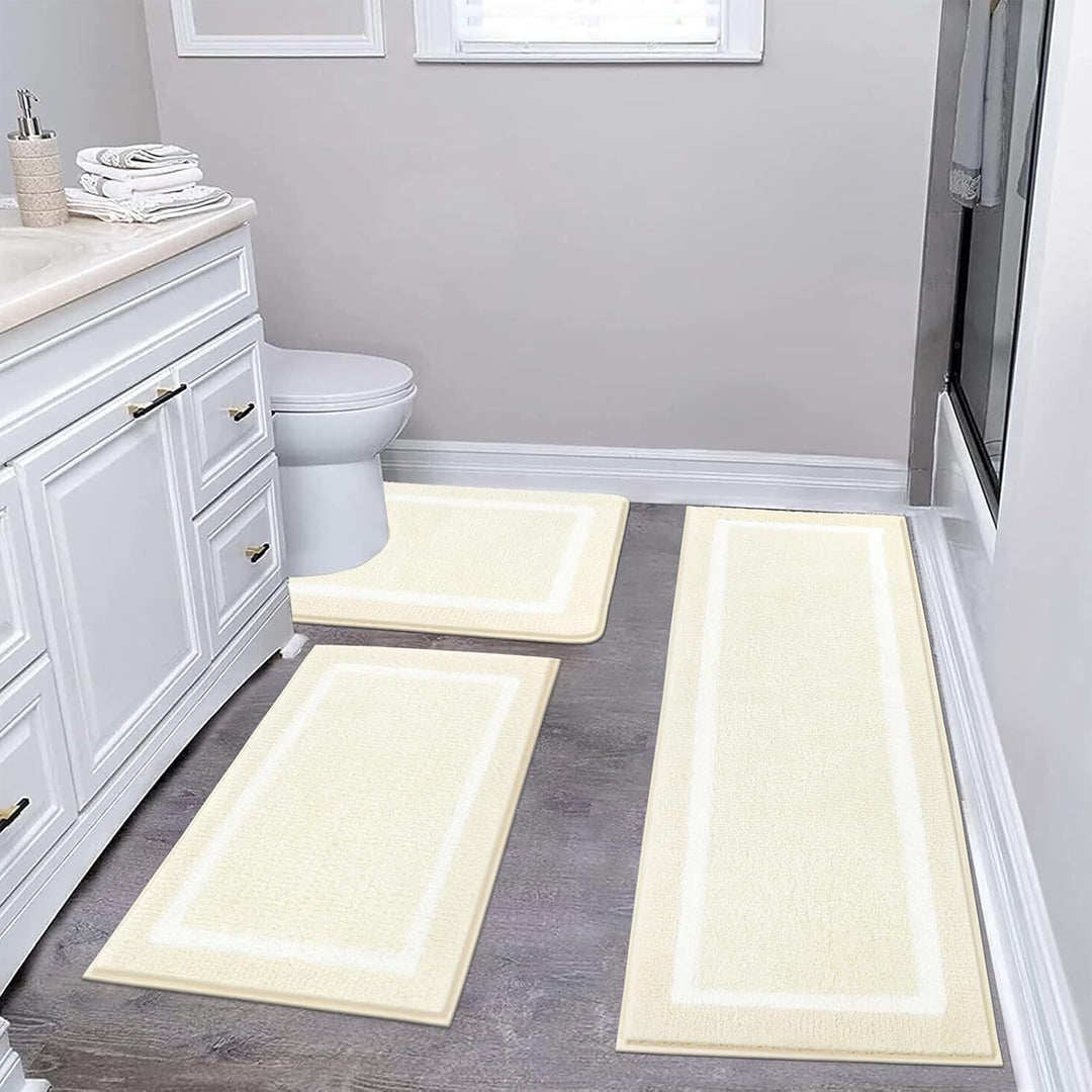 Luxurious Soft Bathroom Mat Set