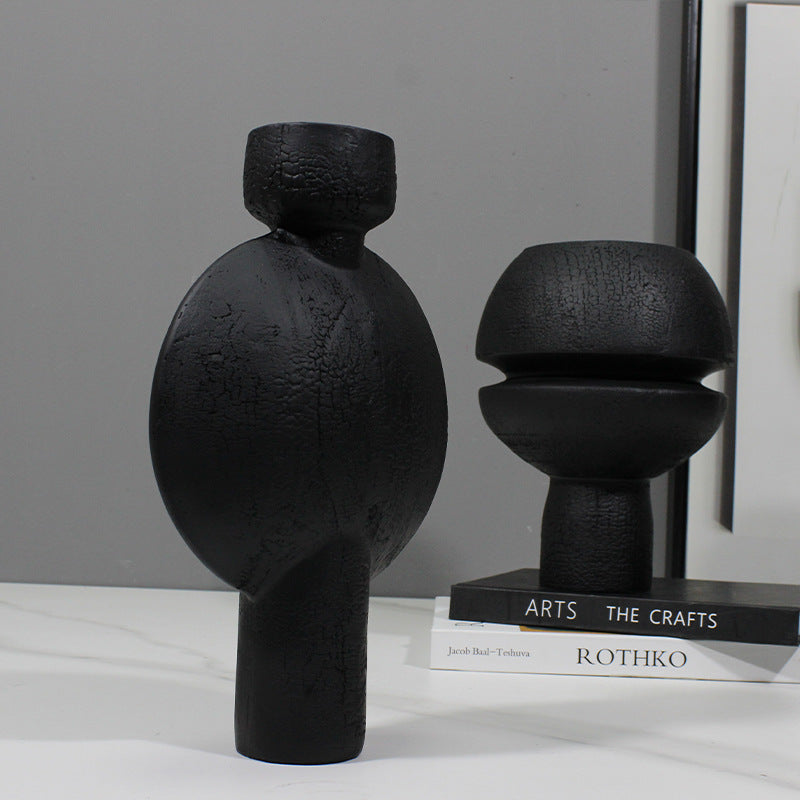 Textured Abstract Decorative Vase