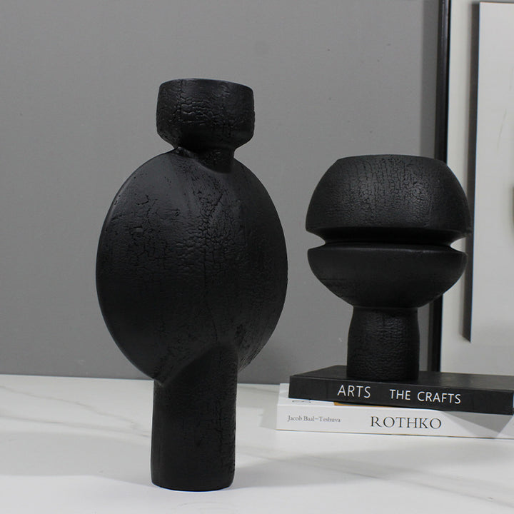 Textured Abstract Decorative Vase