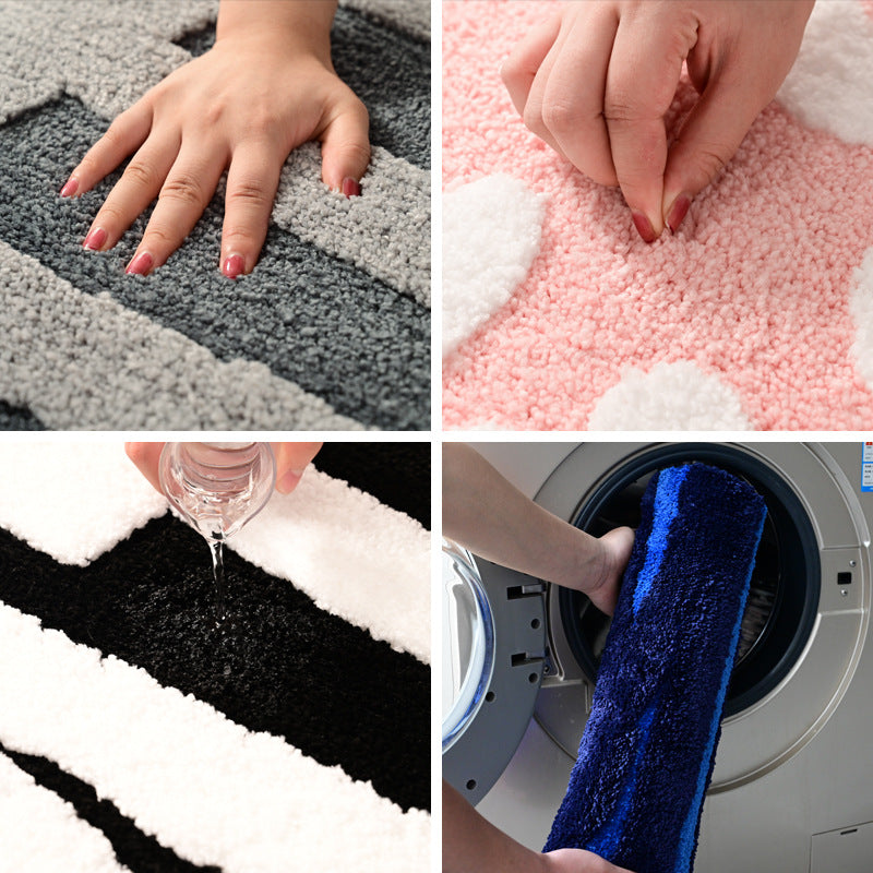 Modern Abstract Bath Mat Kalsten