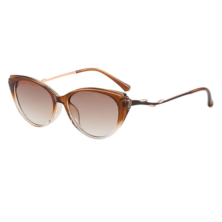 Fashionable Cat-Eye Glasses with Filigree Design Kalsten